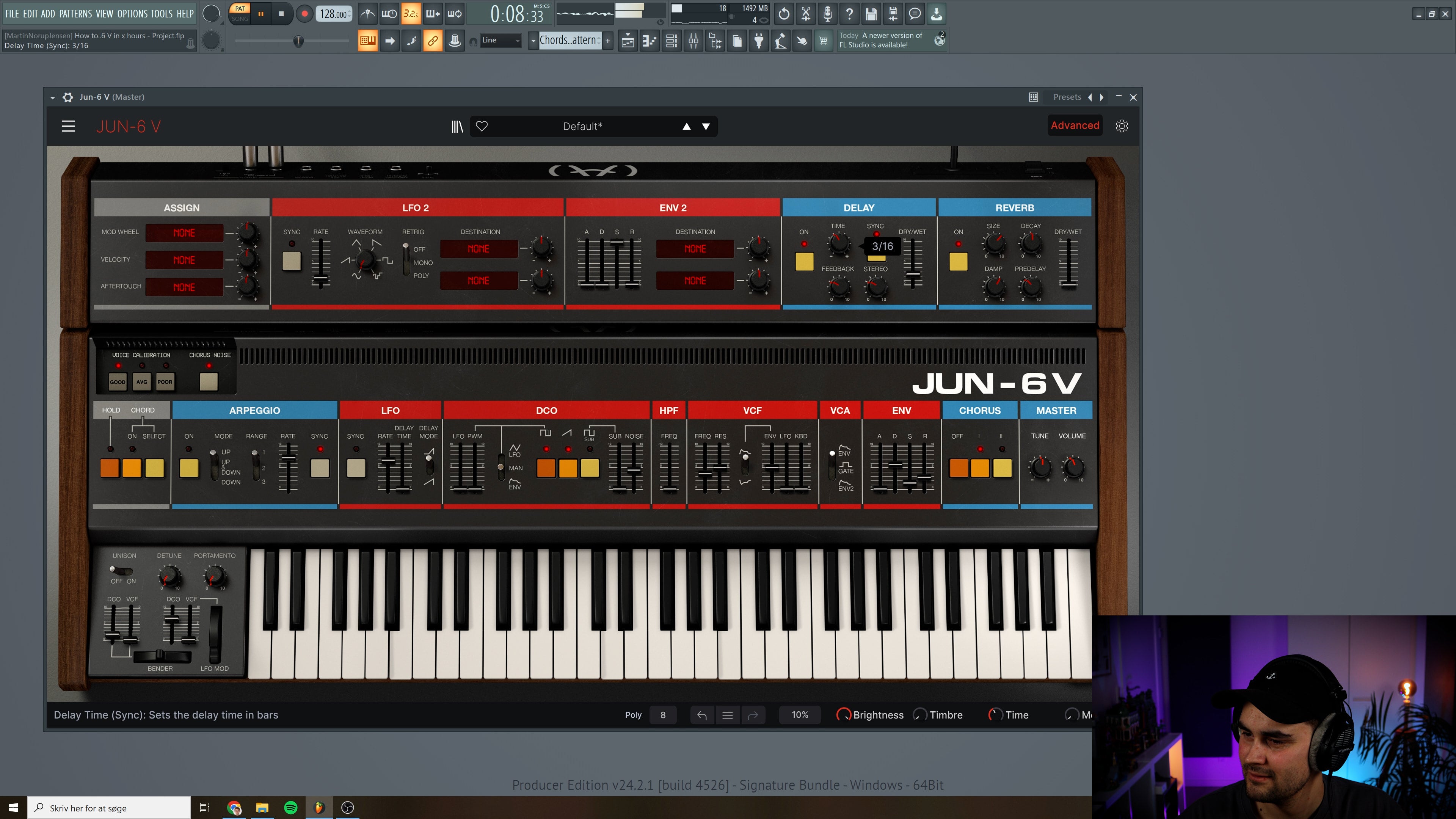 Load video: Preview the course - How to master the Arturia Jun-6 V in 2 hours